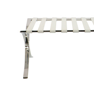 Barcelona chair Barcelona Chair Ottoman Hvid