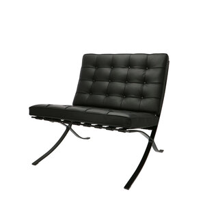 Barcelona chair Chaise Barcelona Premium All-Black