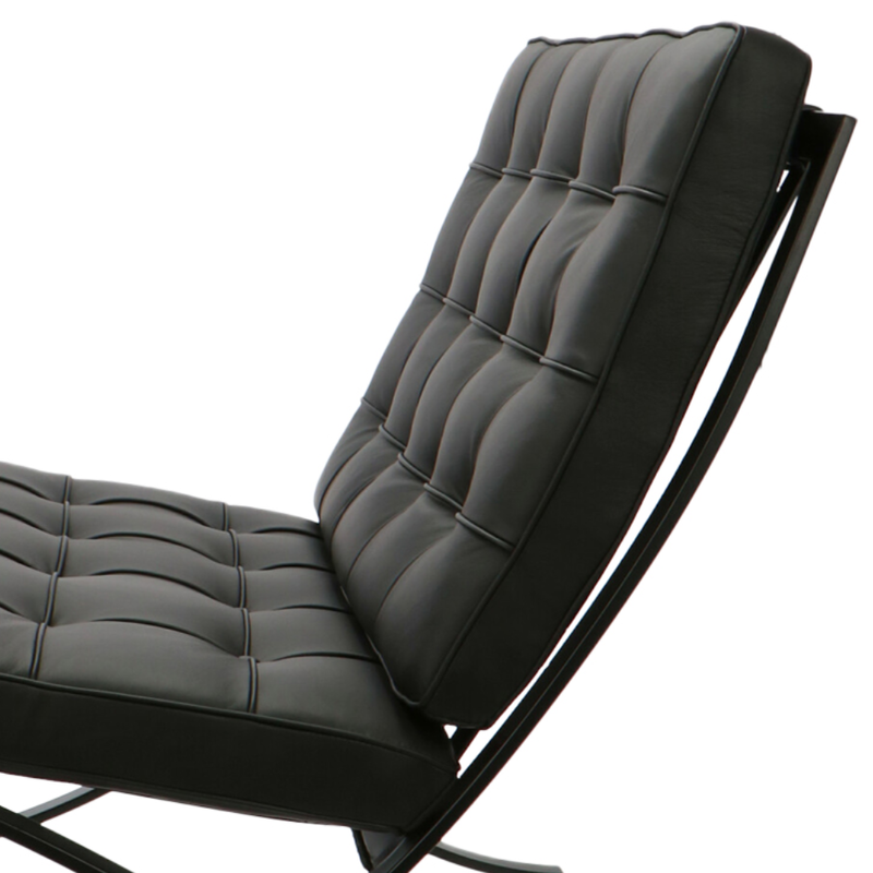 Barcelona chair Chaise Barcelona Premium All-Black