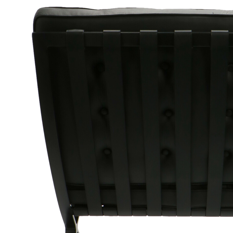 Barcelona chair Chaise Barcelona Premium All-Black