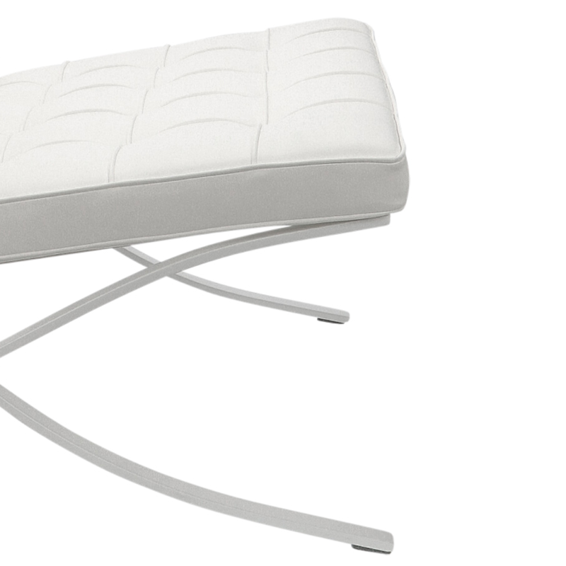 Barcelona chair Chaise Barcelona Premium All-White