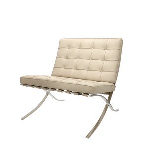 Barcelona chair Chaise Barcelona Premium Greige