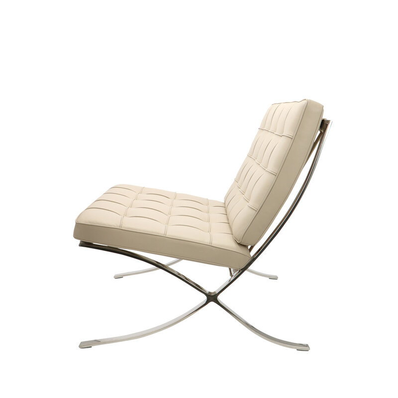 Barcelona chair Chaise Barcelona Premium Greige