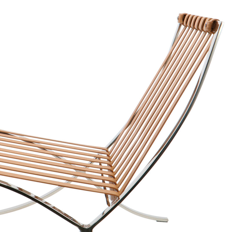 Chaise Barcelona Premium Vintage Cognac Barcelona chair Chaise Barcelona Premium Vintage Cognac