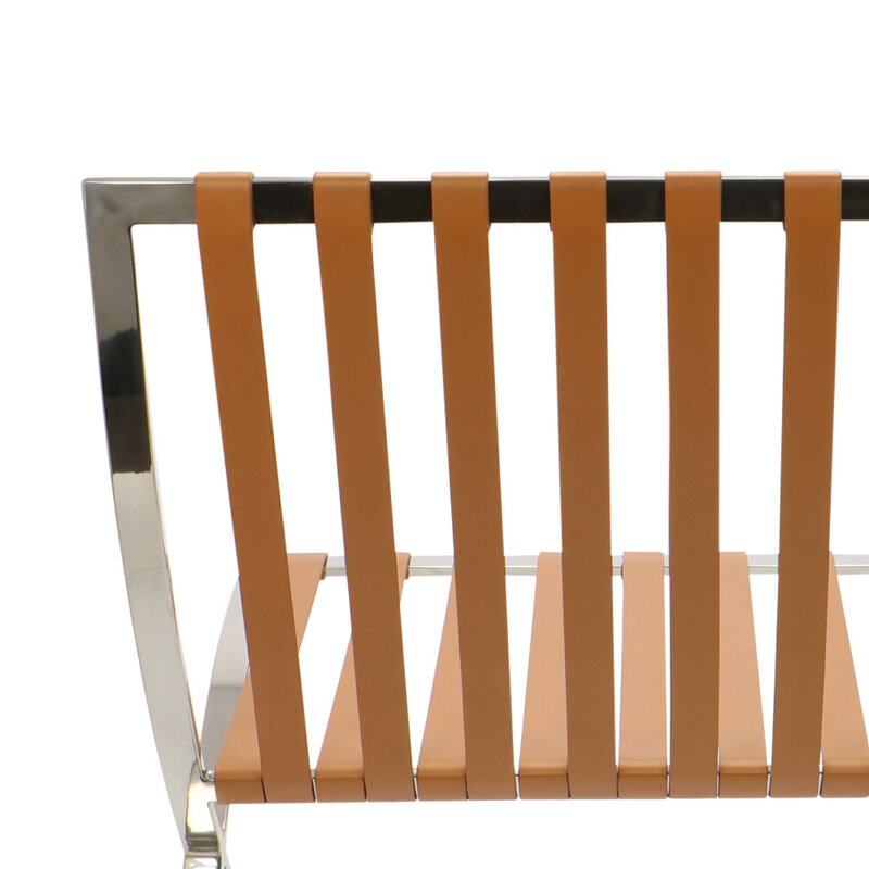 Chaise Barcelona Premium Vintage Cognac Barcelona chair Chaise Barcelona Premium Vintage Cognac