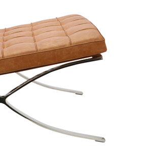 Chaise Barcelona Premium Vintage Cognac Barcelona chair Chaise Barcelona Premium Vintage Cognac