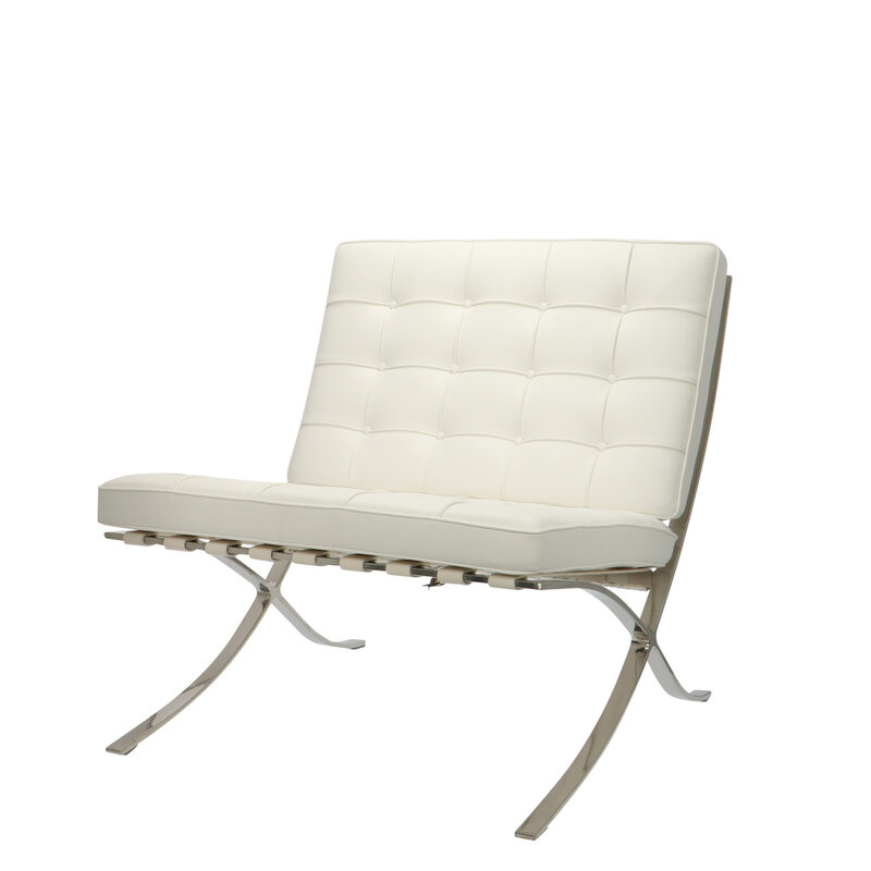 Barcelona Chair Premium White Barcelona chair Barcelona Chair Premium White