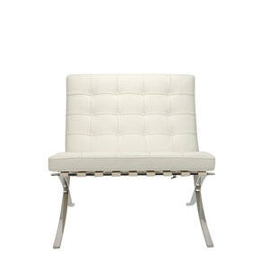 Barcelona Chair Premium Weiß Barcelona chair Barcelona Chair Premium Weiß