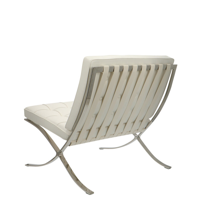 Barcelona Chair Premium Vit Barcelona chair Barcelona Chair Premium Vit