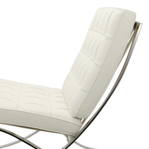 Barcelona Chair Premium Vit Barcelona chair Barcelona Chair Premium Vit