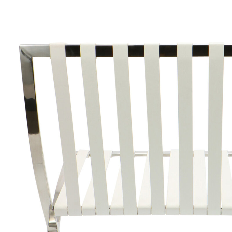 Chaise Barcelona Blanc Barcelona chair Chaise Barcelona Blanc
