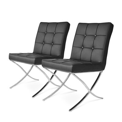 Barcelona Dining Chairs Black- set of 2