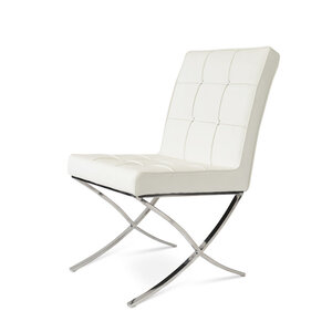 Barcelona chair Chaise Barcelona Crème (2 x)