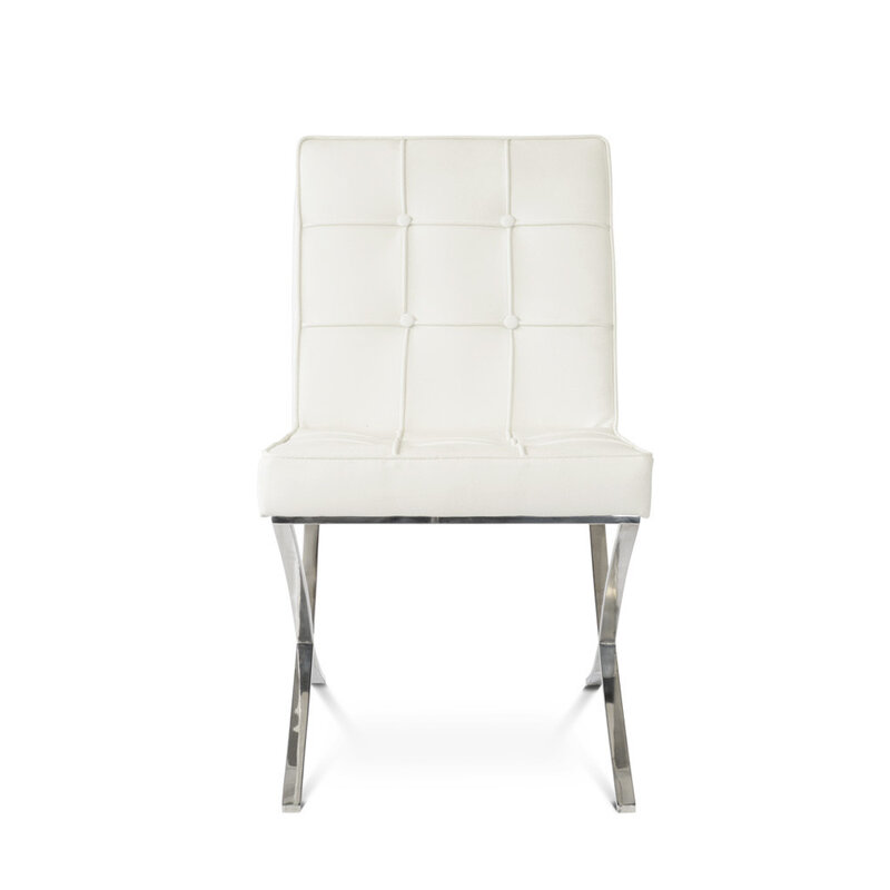 Barcelona Matstolar Crème (2 x) Barcelona chair Barcelona Matstolar Crème (2 x)