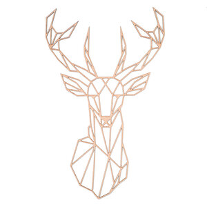 Deer Geometrical | MDF | Natural M POPfurniture Deer Geometrical | MDF | Natural M