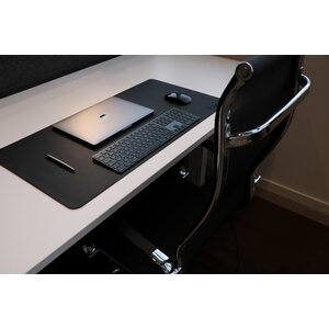 POPfurniture Tapis De Bureau Noir