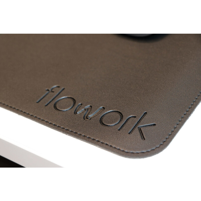 POPfurniture Tapis De Bureau Noir