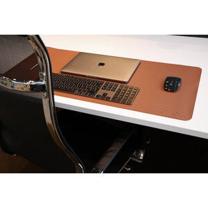 POPfurniture Deskmate Brown