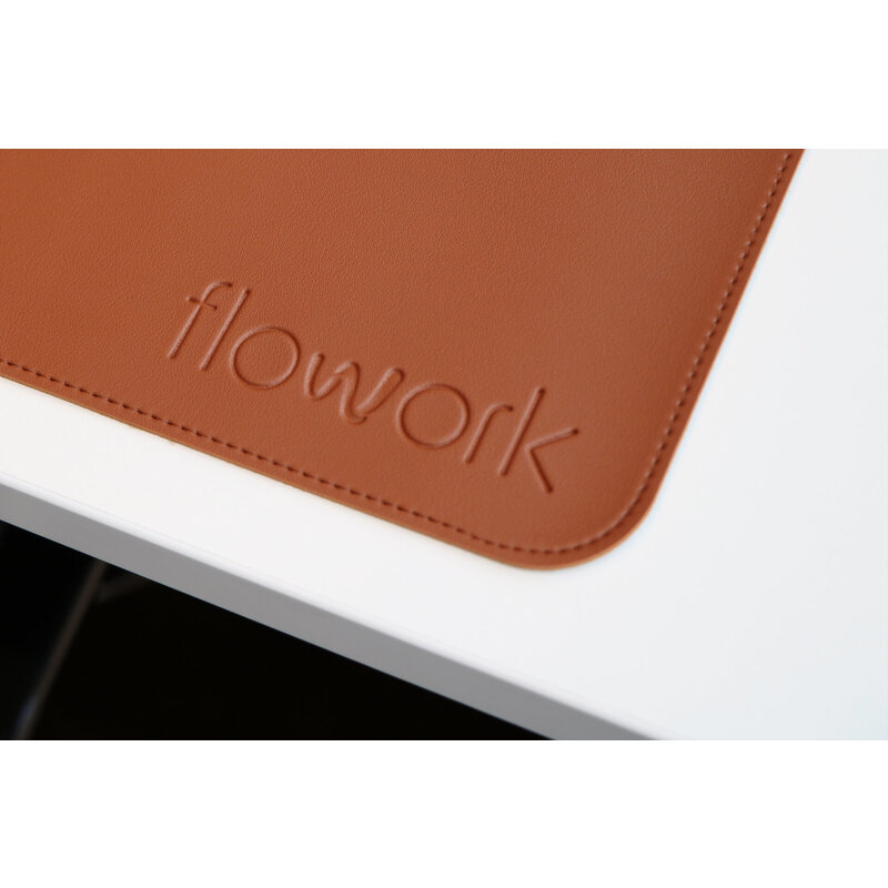 POPfurniture Deskmate Brown