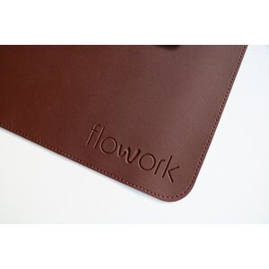 POPfurniture Deskmate Dark Brown