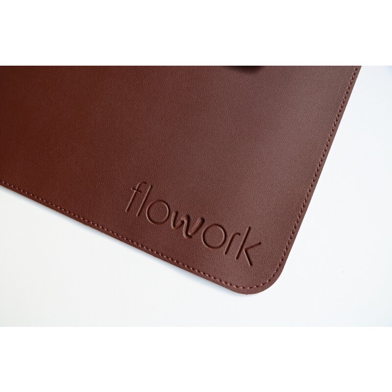 POPfurniture Deskmate Dark Brown