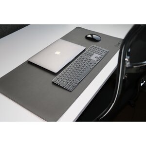 POPfurniture Tapis De Bureau Gris