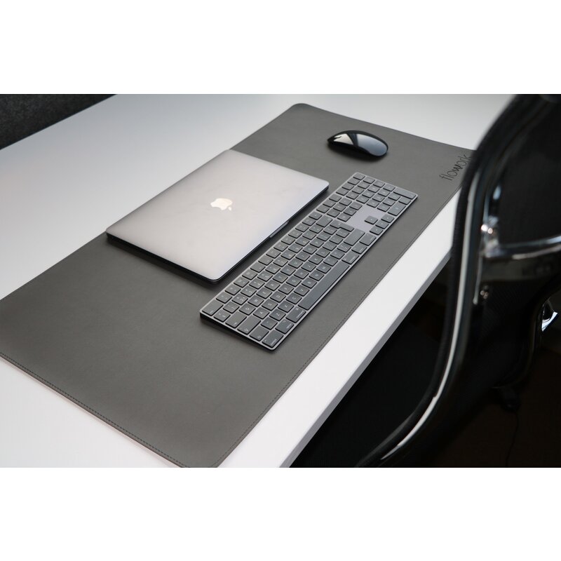 POPfurniture Tapis De Bureau Gris