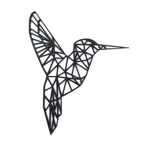 Kolibri Geometrisk | MDF | Zwart M POPfurniture Kolibri Geometrisk | MDF | Zwart M