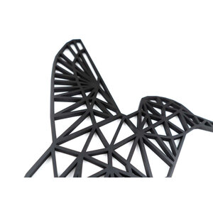 POPfurniture Kolibri Geometrisch | MDF | Schwarz M