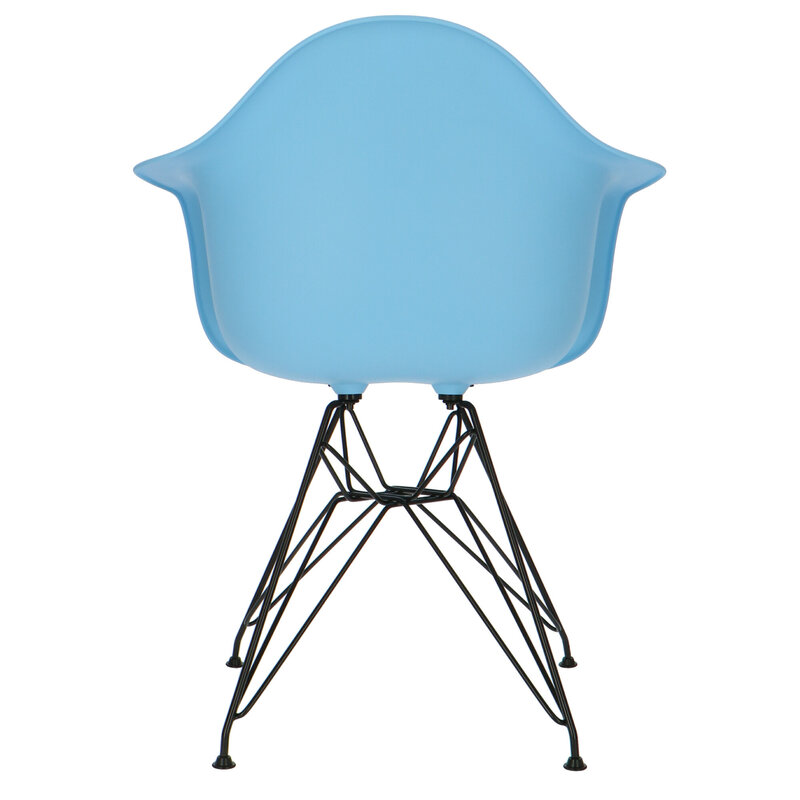 POPfurniture POP Chair DAR Black Base Blue