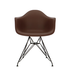 POPfurniture Chaise POP DAR Pieds Noirs Brun