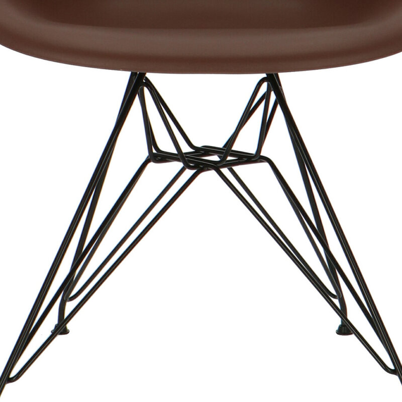 POPfurniture POP Stol DAR Svart Bas Brun