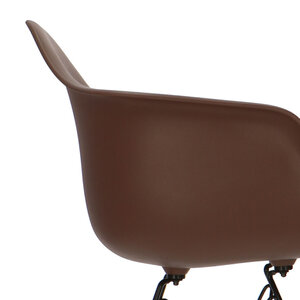 POPfurniture POP Stol DAR Svart Bas Brun