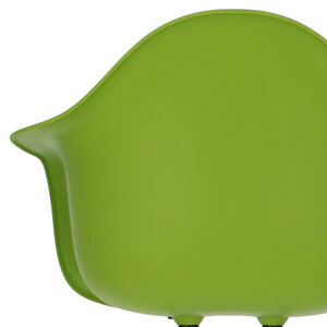 POP Chair DAR Black Base Green POPfurniture POP Chair DAR Black Base Green