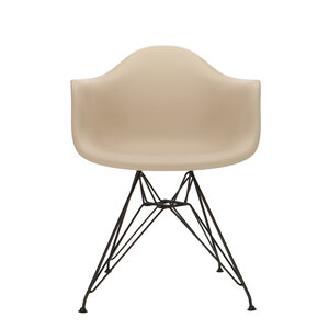 POPfurniture Chaise POP DAR Pieds Noirs Greige