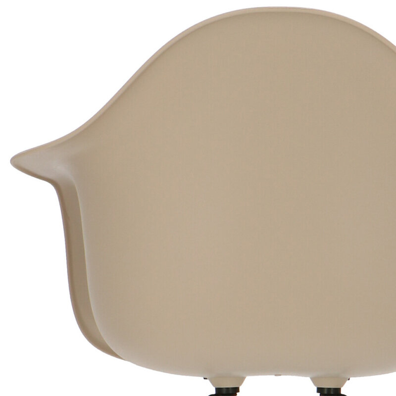 POPfurniture POP Chair DAR Black Base Greige