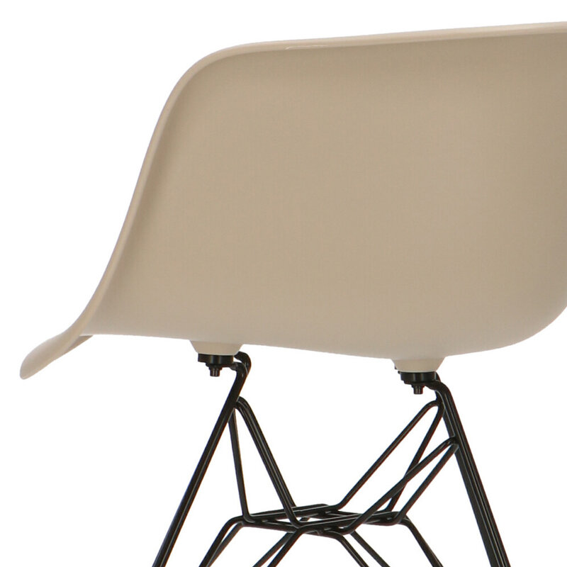 POPfurniture POP Chair DAR Black Base Greige
