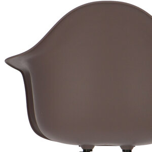 POPfurniture POP Stol DAR Svart Bas Taupe