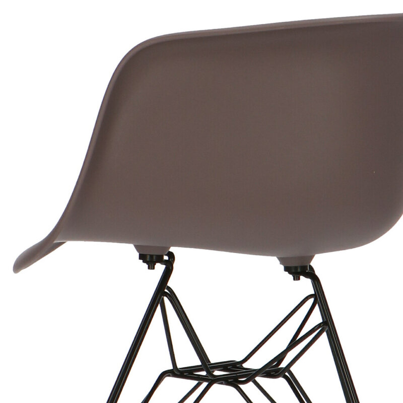 POPfurniture POP Stol DAR Svart Bas Taupe