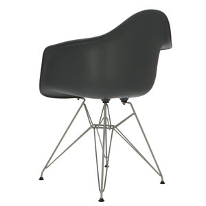 POPfurniture POP Stol DAR Grå Chassis Anthracite