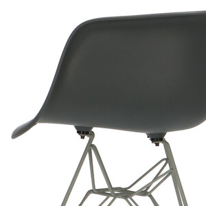 POPfurniture POP Stol DAR Grå Bas Antracit