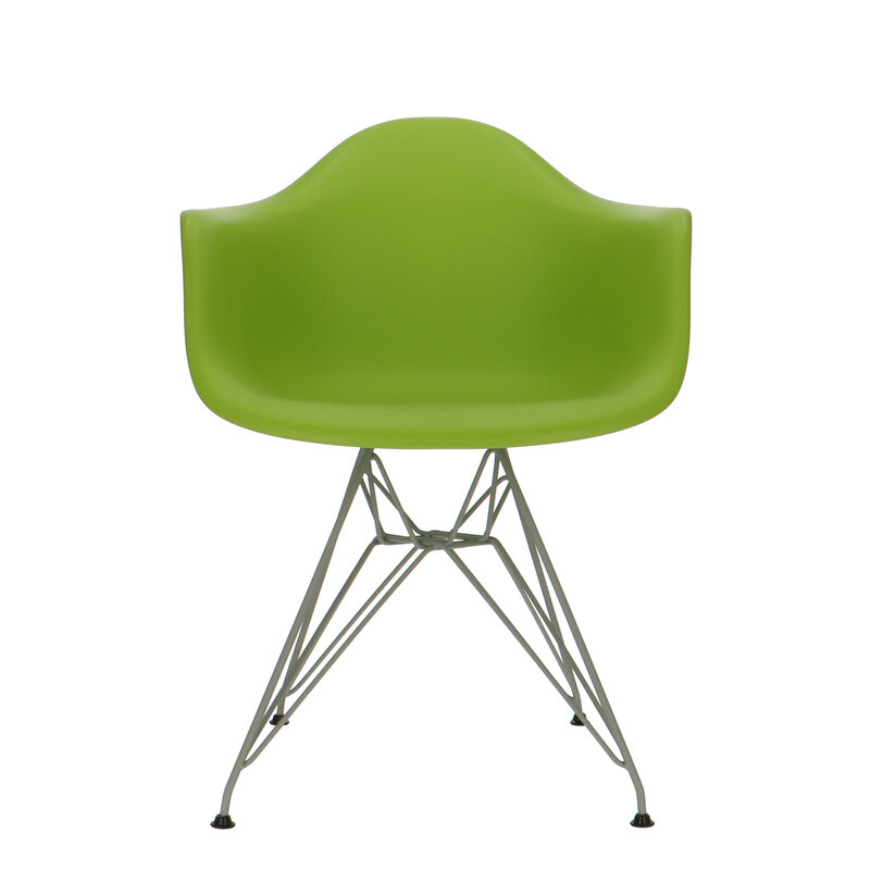 POPfurniture POP Stuhl DAR Graues Untergestell Grün