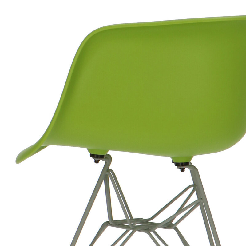 POPfurniture POP Stol DAR Grå Chassis Grøn