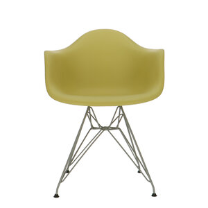 POPfurniture POP Stuhl DAR Graues Untergestell Olivgrün