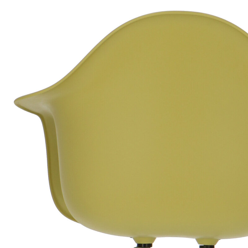 POPfurniture POP Stol DAR Grå Chassis Olivengrøn