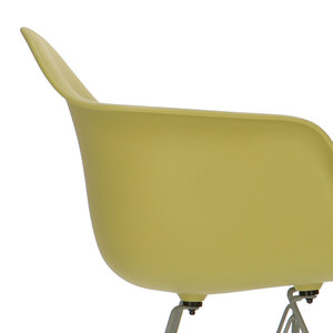 POPfurniture POP Stol DAR Grå Chassis Olivengrøn