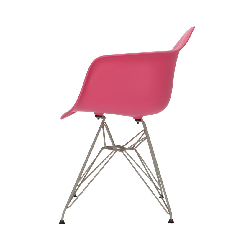 Chaise POP DAR Pieds Gris Rose POPfurniture Chaise POP DAR Pieds Gris Rose