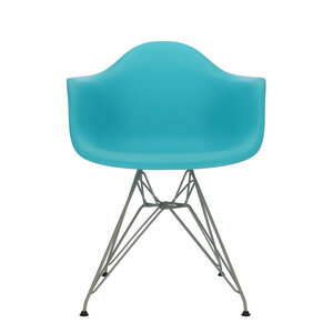 POPfurniture Chaise POP DAR Pieds Gris Turquoise