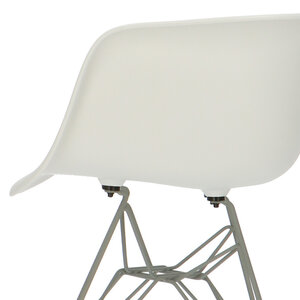 POPfurniture POP Stol DAR Grå Chassis Hvid