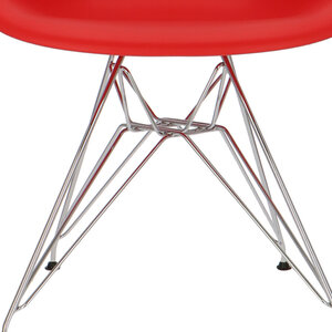 POPfurniture Chaise POP DAR Rouge